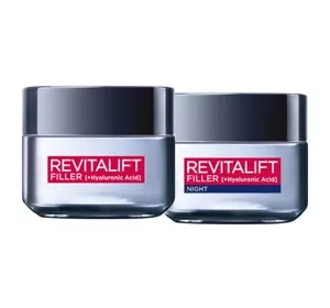 L'Oréal Paris Revitalift Filler [HA] zestaw krem na dzień + krem na noc