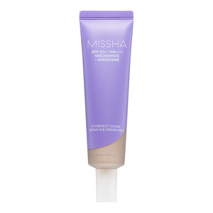 Missha M Perfect Cover Serum BB Cream Pro krem BB z serum SPF50+ PA++++ 21 Light Beige 50 ml