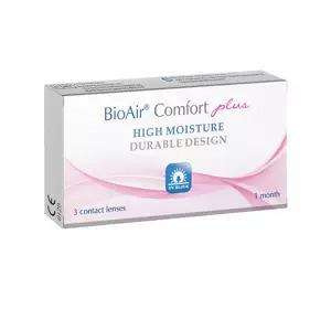 Bioair Comfort Plus 1 Month soczewki kontaktowe 3 sztuki -4.25