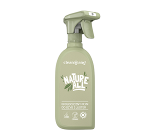 Cleangang Nature All ekologiczny płyn do mycia szyb i luster 600 ml