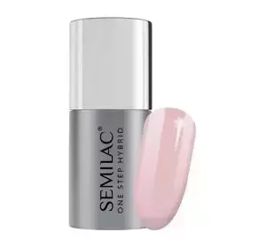 SEMILAC ONE STEP HYBRID LAKIER HYBRYDOWY UV S220 NUDE BEIGE 5ML