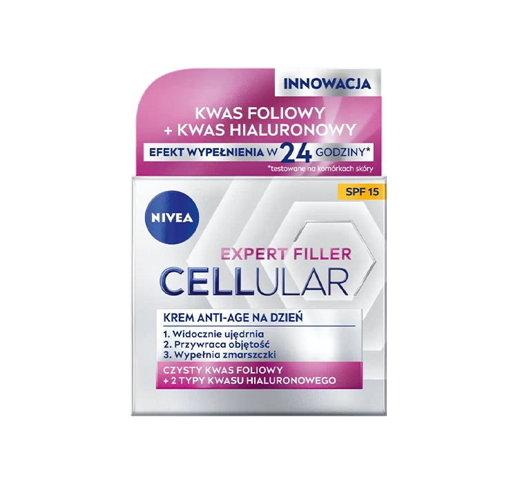 NIVEA Cellular Expert Filler krem anti-age na dzień SPF15 50ml