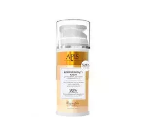 Apis Bogactwo Miodu regenerujący krem z mleczkiem pszczelim i witaminami A i E 100 ml