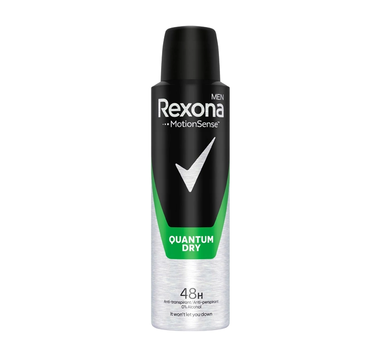 rexona quantum dry antyperspirant w sprayu 150 ml    