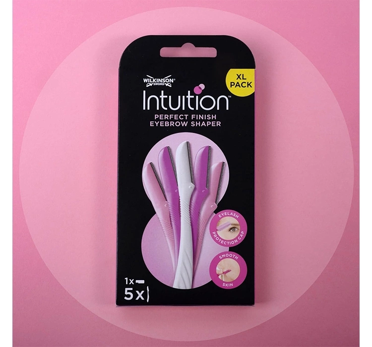 Wilkinson Sword Intuition Perfect Finish maszynki jednorazowe do brwi i twarzy 5 sztuk