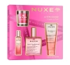 Nuxe Prodigieuse Floral Happy In Pink zestaw prezentowy olejek 100 ml + woda perfumowana 15 ml + żel pod prysznic 100 ml + świeca 70 g