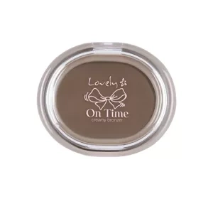 Lovely On Time kremowy bronzer do twarzy 02 2,1 g