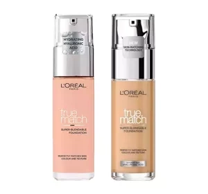 L'Oréal Paris True Match Super-Blendable Foundation zestaw podkładów do twarzy 2 N + 3 N