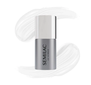 Semilac Top No Wipe Sparkle Diamond połyskujący top bez przemywania do lakierów hybrydowych 7 ml