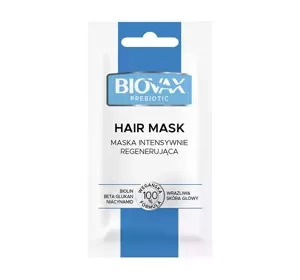 Biovax Prebiotic intensywnie regenerująca maska do włosów 20 ml