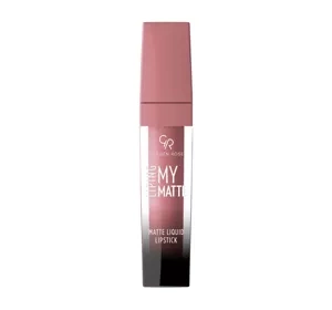 Golden Rose Liping My Matte matowa pomadka w płynie 05 5 ml