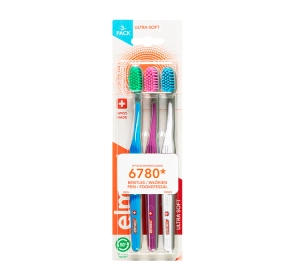 Elmex szczoteczka do zębów Ultra Soft 3 sztuki