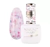 NaiLac Glammy Base baza kauczukowa Milk & Confetti 7ml