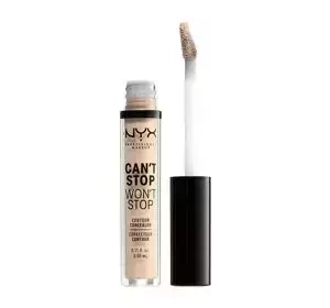 NYX Professional Makeup Can't Stop Won't Stop korektor 04 Light Ivory 3,5 ml