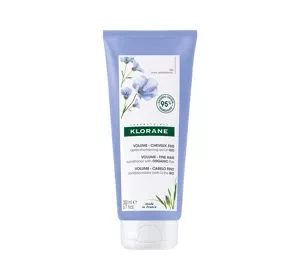 Klorane Organiczny Len odżywka do włosów cienkich 200 ml