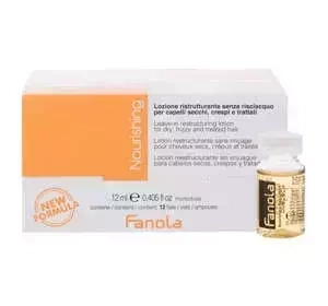 Fanola Nourishing zestaw ampułki restrukturyzujące 12 x 12 ml