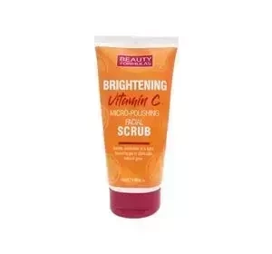 Beauty Formulas Brightening Vitamin C rozświetlający peeling do twarzy 150 ml
