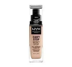 NYX Professional Makeup Can't Stop Won't Stop podkład kryjący 06 Vanilla 30 ml