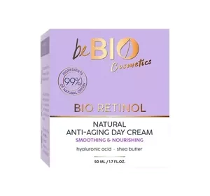 Bebio Bio Retinol naturalny krem anti-aging do twarzy na dzień 50 ml