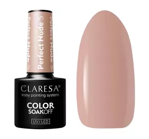 Claresa hybrydowy lakier do paznokci Perfect Nude 5 5 g