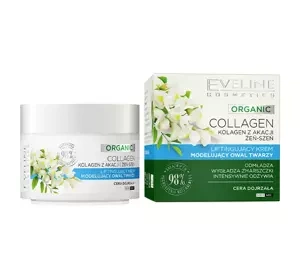 Eveline Cosmetics Organic Collagen liftingujący krem do twarzy 50 ml