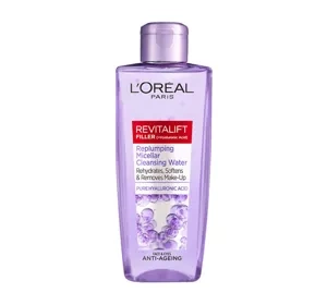 L'Oréal Paris Revitalift Filler [+HA] wypełniająca woda micelarna 200 ml