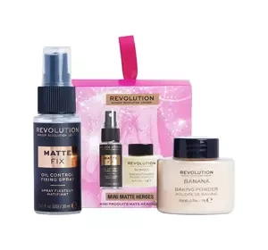 Makeup Revolution Mini Matte Heroes zestaw prezentowy