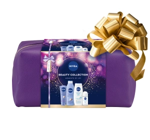 NIVEA Beauty Collection świąteczny zestaw kosmetyków do pielęgnacji ciała z kosmetyczką