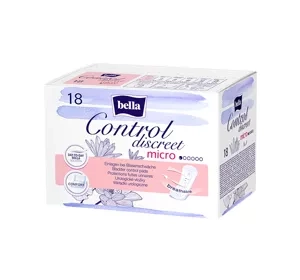 Bella Control Discreet wkładki urologiczne Micro 18 sztuk