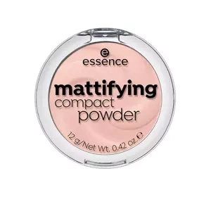 Essence prasowany puder matujący 10 Light Beige 12 g