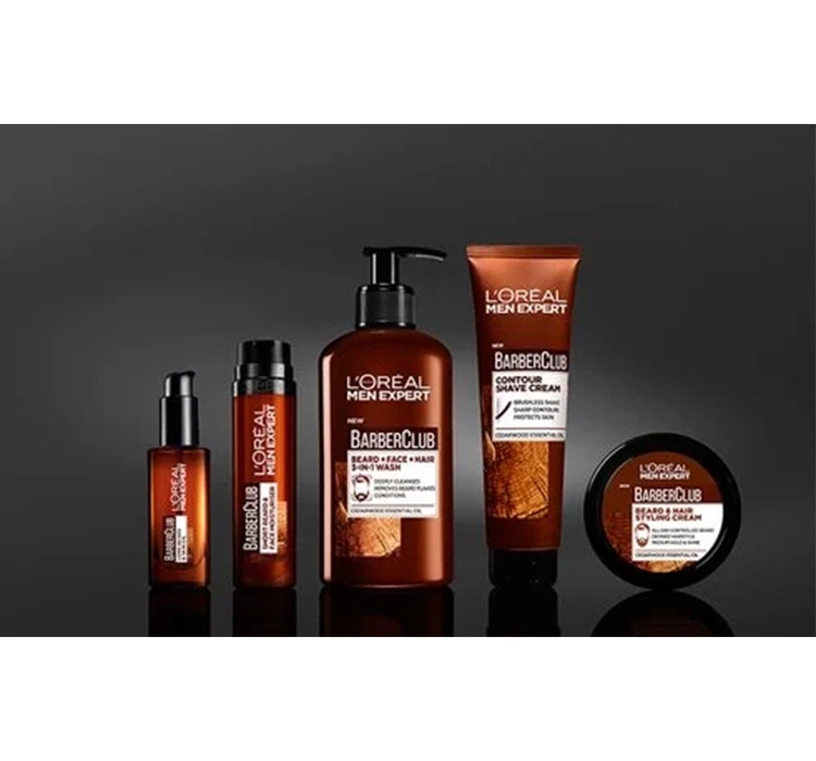 LOREAL MEN EXPERT BARBER CLUB ŻEL MYJĄCY BRODA TWARZ WŁOSY 200ML