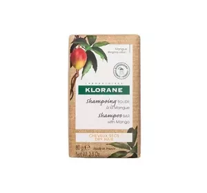 Klorane szampon w kostce do włosów suchych Mango 80g