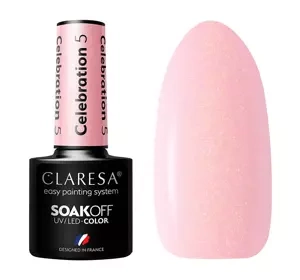 Claresa hybrydowy lakier do paznokci Celebration 5 5 g