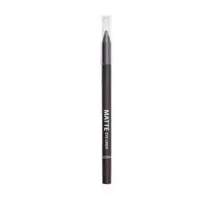 Gosh Matte Eye Liner wodoodporna matowa kredka do oczu 010 Black Violet 1,2 g