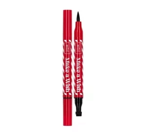 Wibo Make A Wish dwustronny eyeliner w pisaku ze stemplem w kształcie gwiazdki 1,2 g