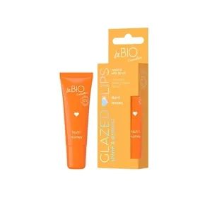 Bebio Glazed Lips Shine&Protect naturalny żelowy olejek do ust Nutri Honey 10 ml