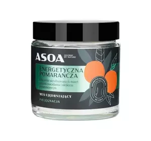 Asoa Ujędrniający mus do ciała Energetyczna Pomarańcza 120ml