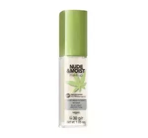 Bell Hypoallergenic Nude&Moist Make-Up fluid nawilżająco-odżywczy 02 Beige 30 g
