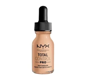 NYX Professional Makeup Total Control Pro Drop Foundation podkład do twarzy w płynie 15 Carmel 13 ml