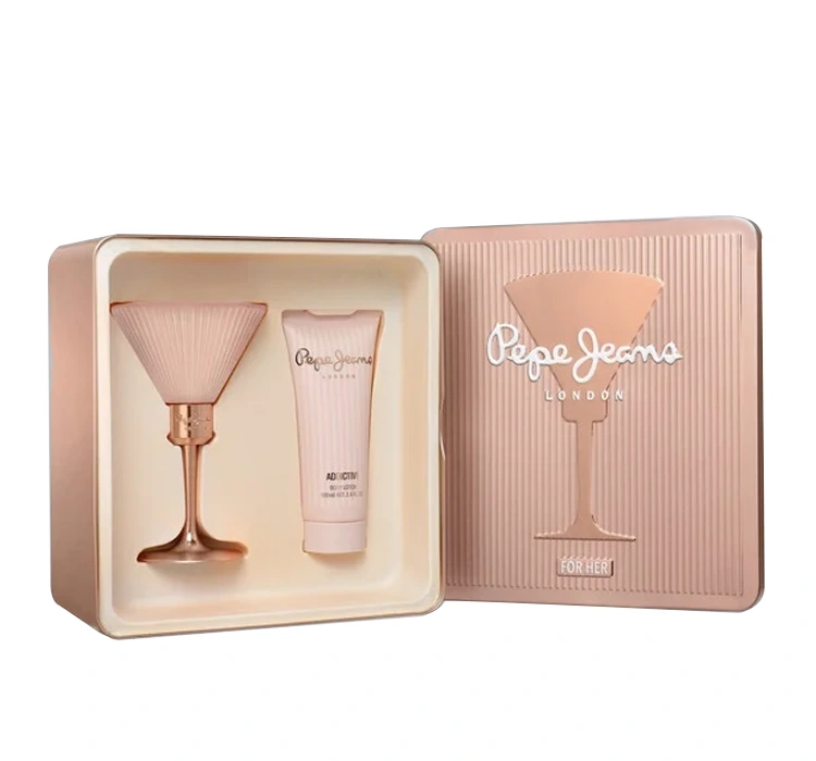 pepe jeans addictive for her woda perfumowana 80 ml   zestaw 