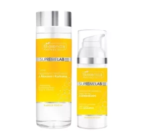 Bielenda Professional Supremelab Barrier Renew zestaw tonik z aloesem i kurkumą 200 ml + krem na noc 50 ml