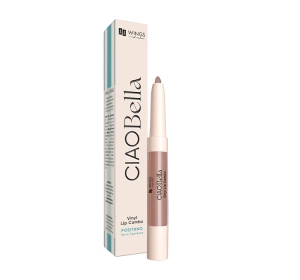 AA Wings of Color CIAO Bella Vinyl Lip Combo konturówka i błyszczyk do ust 2w1 02 Mokka Obsession Mix 0,85 g + 4 g