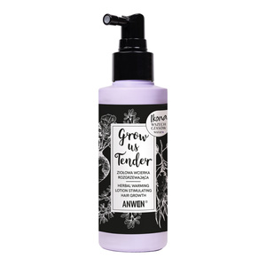 Anwen Grow Us Tender ziołowa wcierka rozgrzewająca do skóry głowy 150 ml