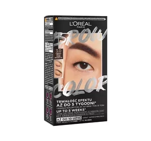 LOREAL BROW COLOR ZESTAW DO KOLORYZACJI BRWI 3.0 DARK BRUNETTE