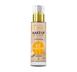 Bielenda Make-Up Academie płynny fluid z witaminami 1 Naturalny 30 ml