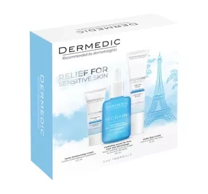 Dermedic Relif for Sensitive Skin zestaw dermokosmetyków serum 30 ml + krem pod oczy 15 ml + krem 2,5 ml