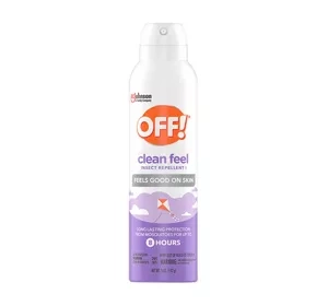 Off Clean Feel spray na komary, kleszcze i muchy 142g