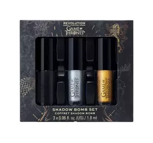 Makeup Revolution x Game of Thrones zestaw kremowych cieni do powiek 3x1,8ml
