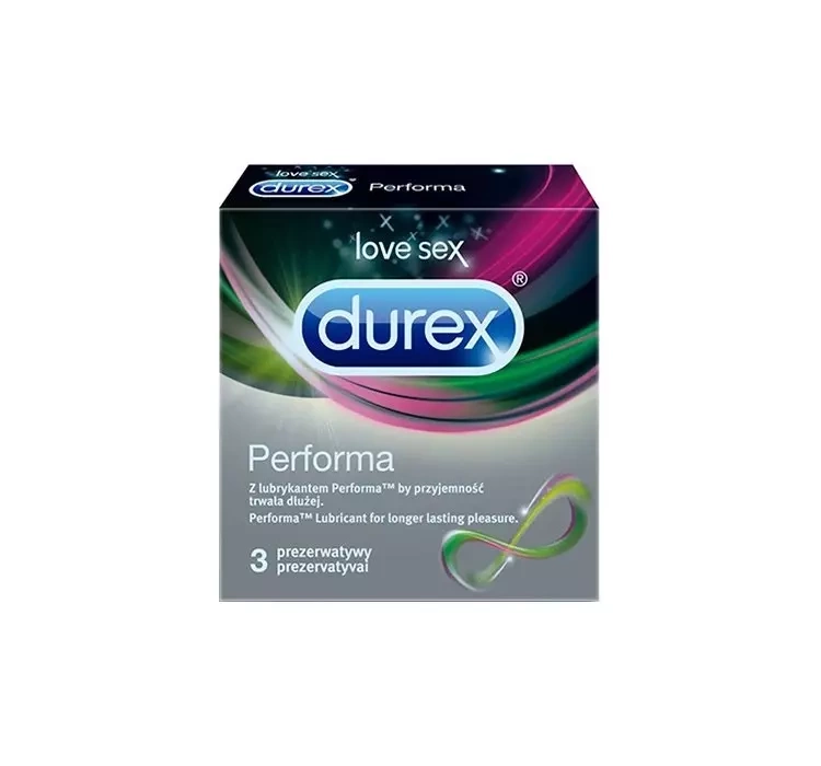 Durex Performa prezerwatywy 3 sztuki