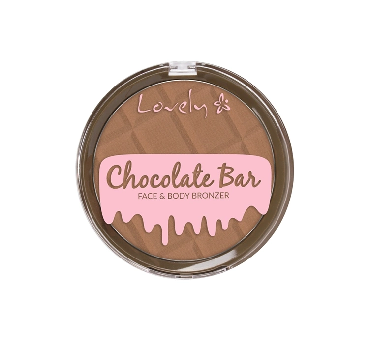 Lovely Chocolate Bar matowy puder brązujący czekoladowy 2 15g